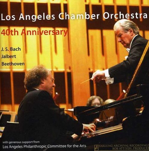 Cover for Kahane / Laco / Marriner · 40th Anniversary Laco: Los Angeles Chamber Orch (CD) (2011)