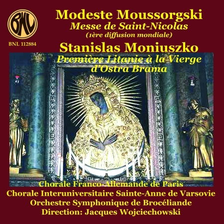 Cover for Jacques Wojciechowski · Messe De Saint Nicolas / Premiere Litanie a La Vierge D Ostra (CD) (2019)