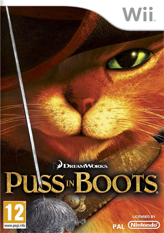 Cover for Thq · Puss in Boots (Wii) (2012)
