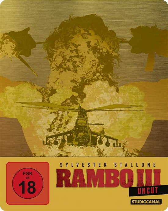 Cover for Rambo Iii - Uncut - Limited Steelbook Edition (Blu-ray) (2018)
