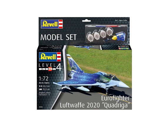 Eurofighter Luftwaffe 2020 Quadriga ( 03843 ) - Revell - Merchandise -  - 4009803063843 - 