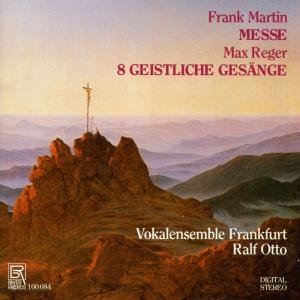 Cover for Martin / Reger / Otto · Messe / 8 Geistliche Gesange (CD) (2012)
