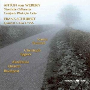 Cover for Webern / Schubert / Rummel / Eggner · Zwei Stucke for Violoncello Und Klavier (CD) (2007)
