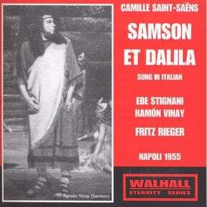 Cover for Vinay · Samson et Dalila (CD) (2006)