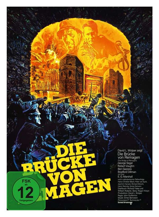 Cover for John Guillermin · Die Brücke Von Remagen-limited Mediabook (Blu-r (Blu-ray) (2021)