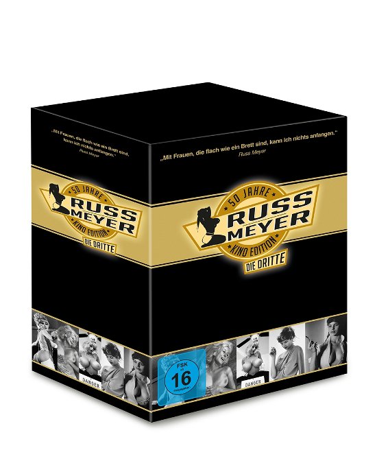 Box Russ Meyer Kinoeditions-box · Die Dritte - Limitierte Edition Mit Kultigem Postkartenset (3dvds) (Import DE) (DVD-Single) [Box set] (2017)