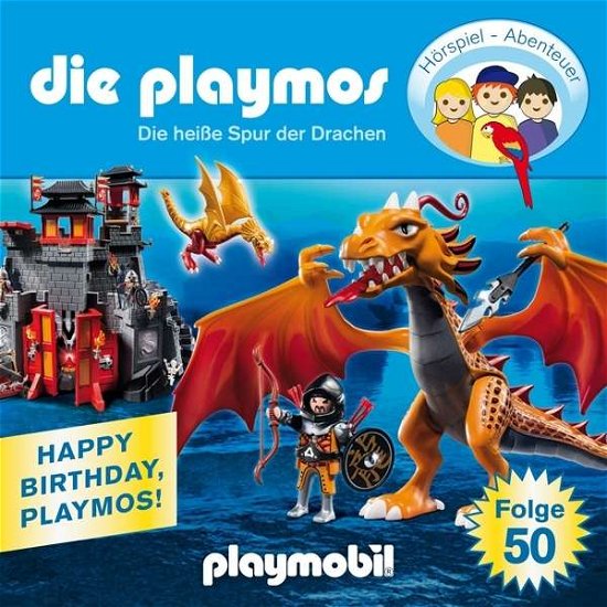 Cover for Die Playmos · (50)DIE HEIßE SPUR DER DRACHEN (CD) (2016)