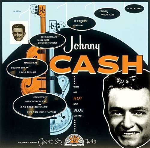 johnny cash blue guitar