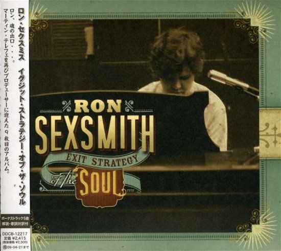 Exit Strategy of the Soul - Ron Sexsmith - Musique - SPACE SHOWER NETWORK INC. - 4543034017843 - 22 octobre 2008