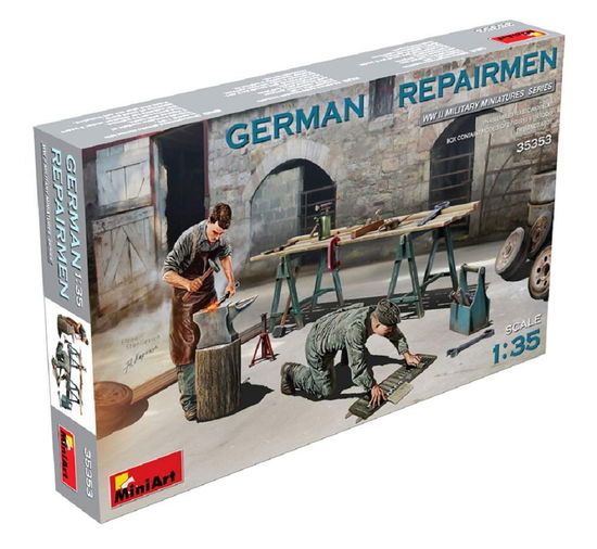 Cover for MiniArt · 1/35 German Repairmen (3/21) * (Legetøj)