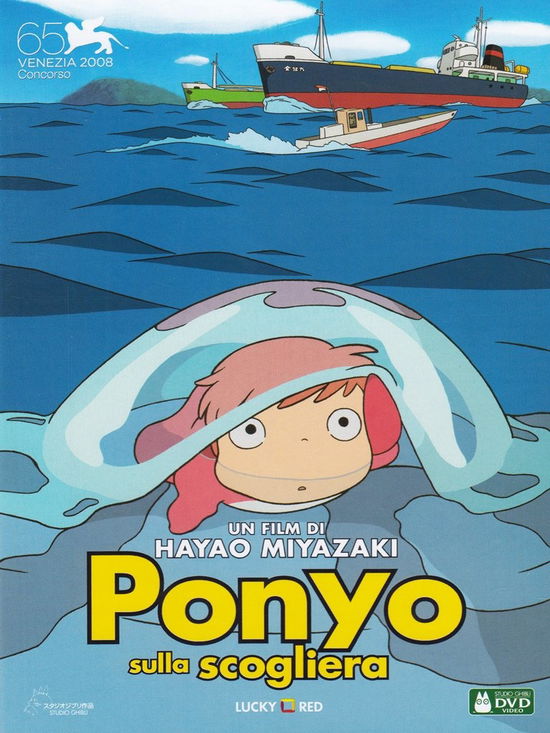 Ponyo Sulla Scogliera - Cartoni Animati - Elokuva - Lucky Red - 5051891077843 - torstai 10. maaliskuuta 2022