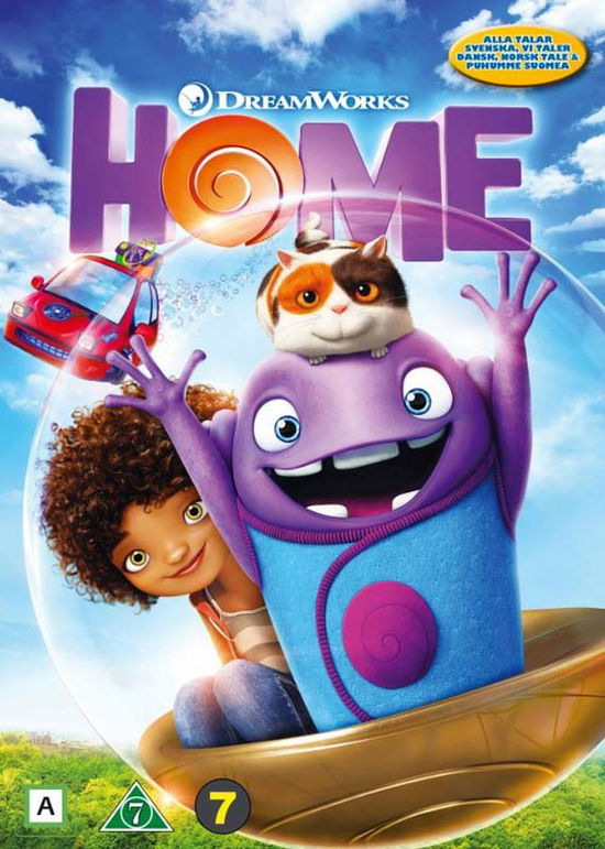 Cover for Home · Home - Dreamworks (DVD) (2018)