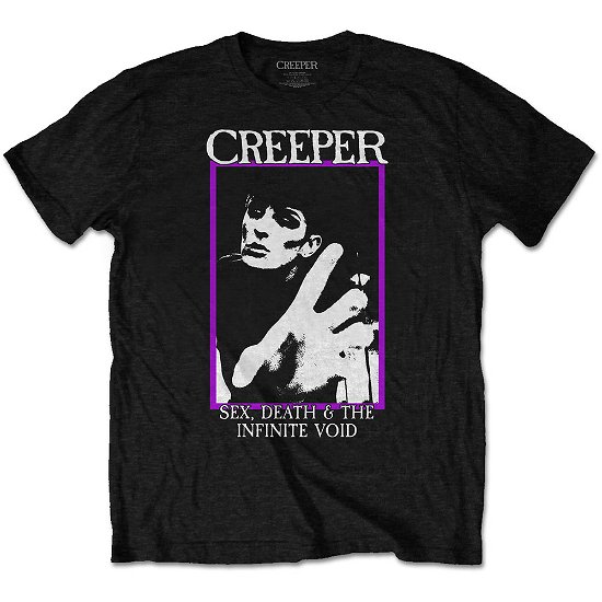 Cover for Creeper · Creeper Unisex T-Shirt: SD&amp;TIV (T-shirt) [size S] [Black - Unisex edition]