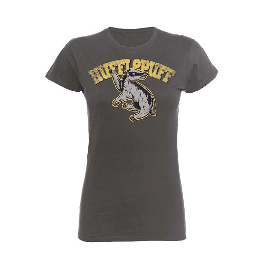 Cover for Harry Potter · Harry Potter: Hufflepuff Sport (T-Shirt Donna Tg. XL) (T-shirt) [Grey edition] (2017)