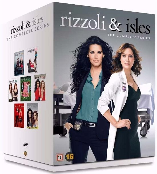 Cover for Rizzoli &amp; Isles - The Complete Series (DVD) (2017)