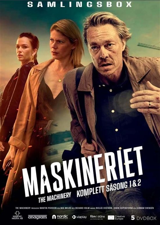 Cover for Maskineriet-machinery Comp Box (DVD) (2022)