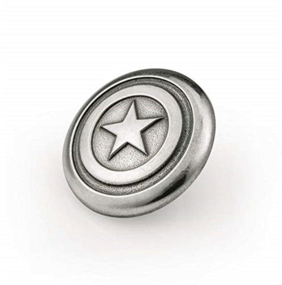 Captain America Shield Lapel Pin - Marvel - Merchandise - ROYAL SELANGOR - 9556250100843 - 