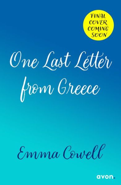 Cover for Emma Cowell · One Last Letter from Greece (Paperback Book) (2022)