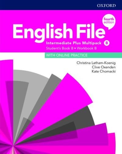 Cover for Oxford Editor · English File : Intermediate Plus : Student's Book / Workbook Multi-Pack B (Buch) (2024)