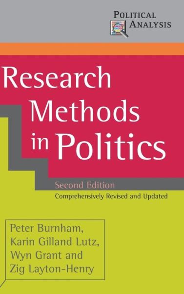 Cover for Peter Burnham · Research Methods in Politics - Political Analysis (Hardcover Book) [2 Revised edition] (2008)