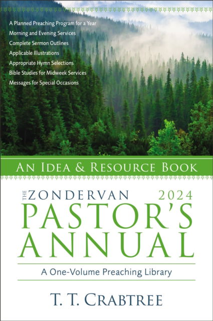 Cover for T. T. Crabtree · The Zondervan 2024 Pastor's Annual: An Idea and Resource Book (Paperback Book) (2023)