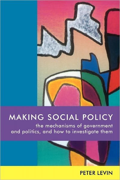 Cover for Levin · Making Social Policy (Taschenbuch) (1997)