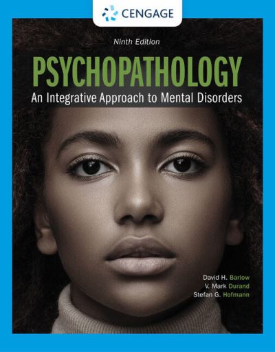 Cover for Durand, V. (University of South Florida, St. Petersburg) · Psychopathology: An Integrative Approach to Mental Disorders (Pocketbok) (2022)