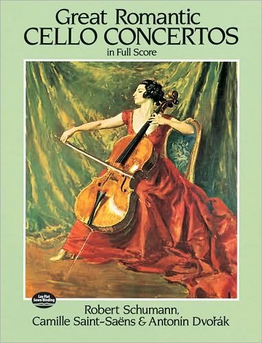 Cover for Music Scores · Great Romantic Cello Concertos in Full Score (Dover Music Scores) (Pocketbok) (1984)