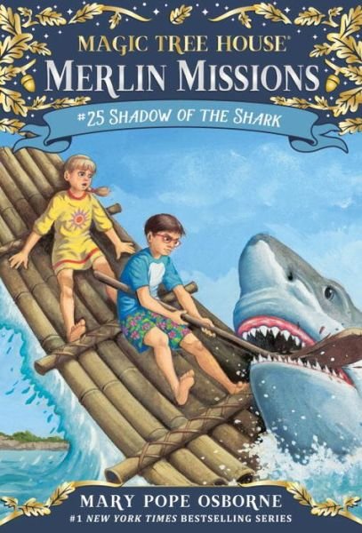 Cover for Mary Pope Osborne · Shadow of the Shark - Magic Tree House Merlin Mission (Paperback Book) (2017)