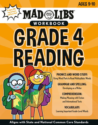 Cover for Wiley Blevins · Mad Libs Workbook: Grade 4 Reading - Mad Libs Workbooks (Paperback Book) (2021)