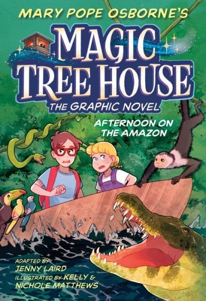 Afternoon on the Amazon Graphic Novel - Mary Pope Osborne - Kirjat - Random House Children's Books - 9780593488843 - tiistai 26. maaliskuuta 2024