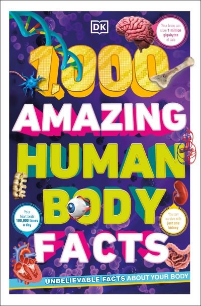 Cover for Dk · 1,000 Amazing Human Body Facts (Paperback Book) (2021)