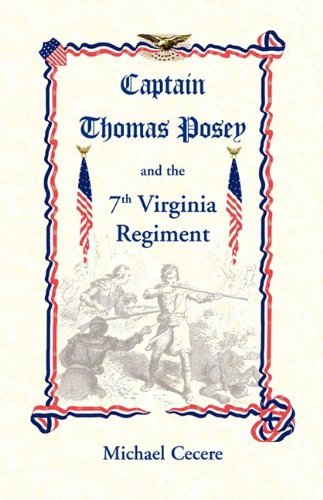Cover for Michael Cecere · Captain Thomas Posey and the 7th Virginia Regiment (Pocketbok) (2009)