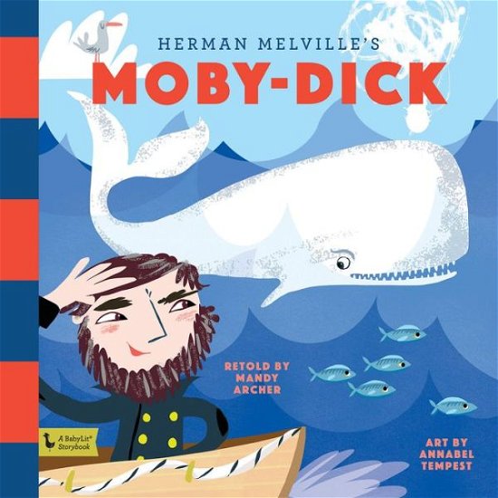 Cover for Archer, ,Mandy · Moby Dick: A BabyLit® Storybook: A BabyLit® Storybook - BabyLit (Hardcover Book) (2017)