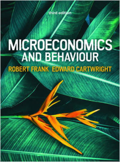 Cover for Edward Cartwright · Microeconomics and Behaviour, 3e (Paperback Book) (2020)