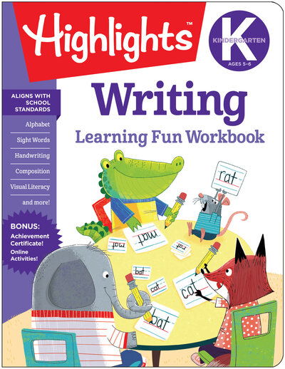 Cover for Kindergarten Writing - Learning Fun Workbooks (Paperback Book) (2019)