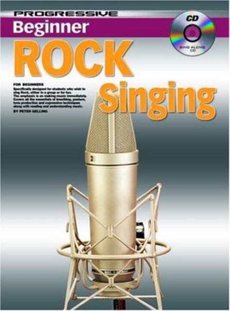 Cover for Peter Gelling · Progressive Beginner Rock Singing (Book) (2008)