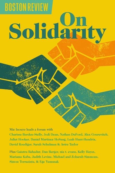 Cover for Inouye, et al, Mie · On Solidarity (Paperback Bog) (2023)