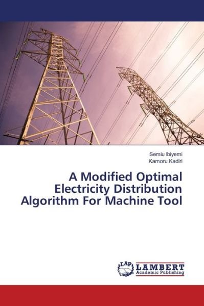 Cover for Ibiyemi · A Modified Optimal Electricity (Book) (2017)