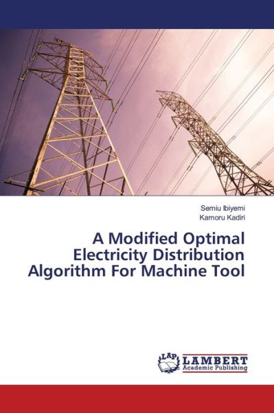 Cover for Ibiyemi · A Modified Optimal Electricity (Bog) (2017)