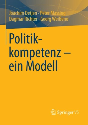 Cover for Joachim Detjen · Politikkompetenz - Ein Modell (Paperback Book) [2012 edition] (2012)