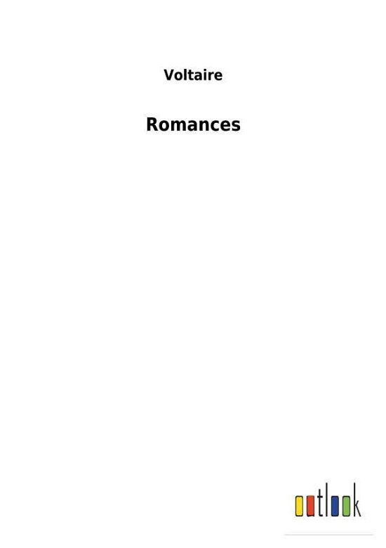 Cover for Voltaire · Romances (Book) (2018)