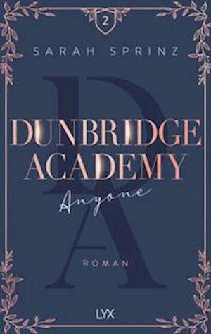 Cover for Sarah Sprinz · Dunbridge Academy - Anyone (Paperback Book) (2022)