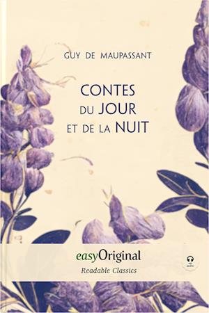 Cover for Guy de Maupassant · Contes du jour et de la nuit (with MP3 audio-CD) - Readable Classics - Unabridged french edition with improved readability (Book) (2023)