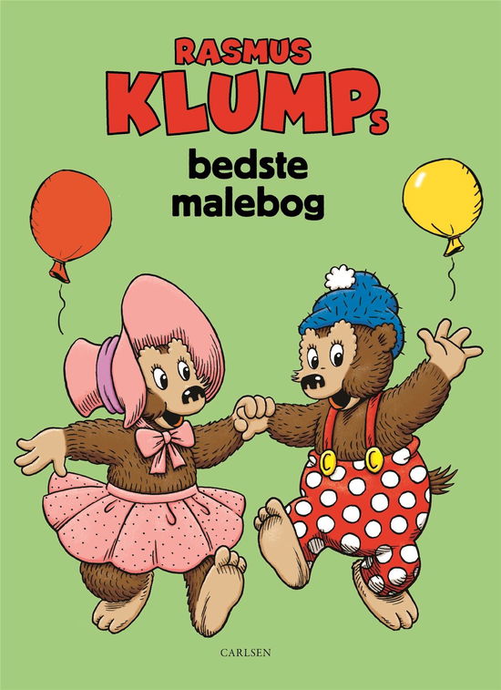 Cover for Carla og Vilhelm Hansen · Rasmus Klumps bedste malebog (kolli 6) (Book) [1e uitgave] (2019)