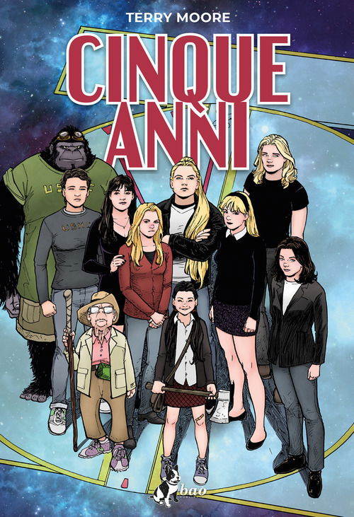 Cover for Terry Moore · Cinque Anni (Book)