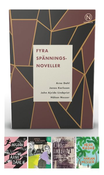 Presentask med fyra spänningsnoveller - Håkan Nesser - Boeken - Novellix - 9789175894843 - 14 augustus 2020