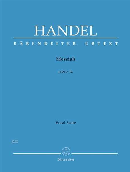 Cover for Handel · HÃ¤ndel:messias Hwv56,engl.ka.ba4012b (Bog)