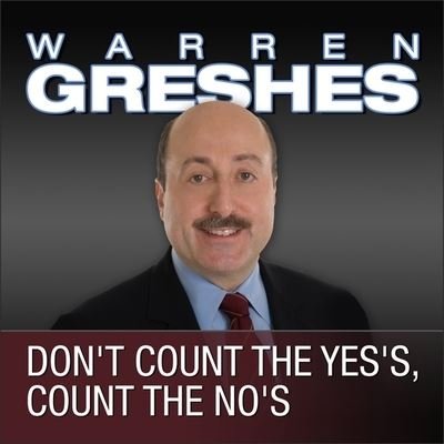 Cover for Warren Greshes · Don't Count the Yes's, Count the No's (CD) (2011)