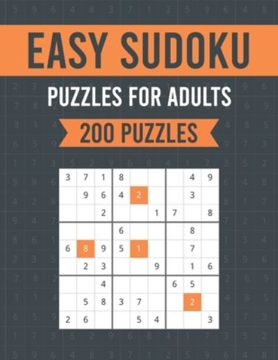 Cover for Asamsudo Press Publication · Easy Sudoku Puzzles For Adults (Paperback Book) (2021)